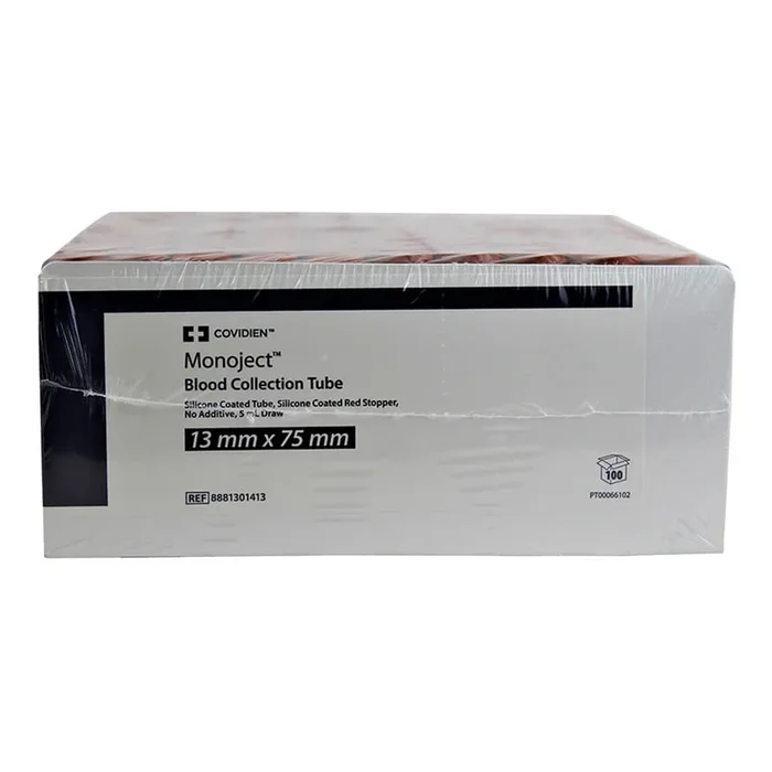 Rx Monoject Blood Collection Tubes, 5 mL, 100 ct