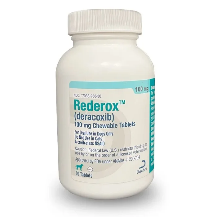 Rx Rederox (deracoxib) Chewable Tablets for Dogs