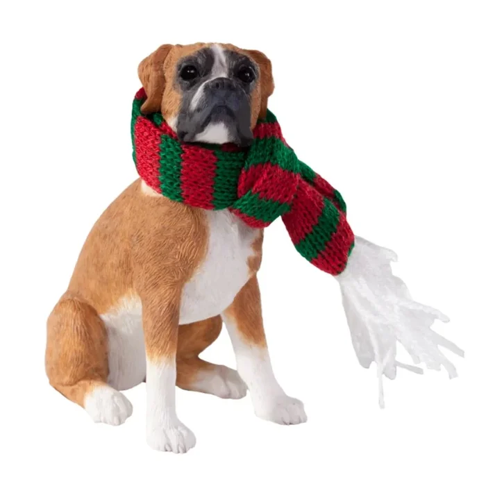 Sandicast – Ornament Boxer Fawn UC Scarf