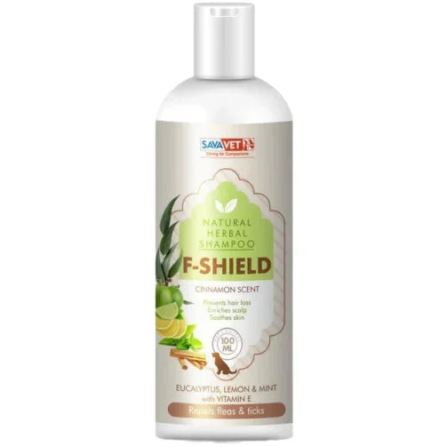 Savavet F Shield Herbal Shampoo for Dogs and Cats