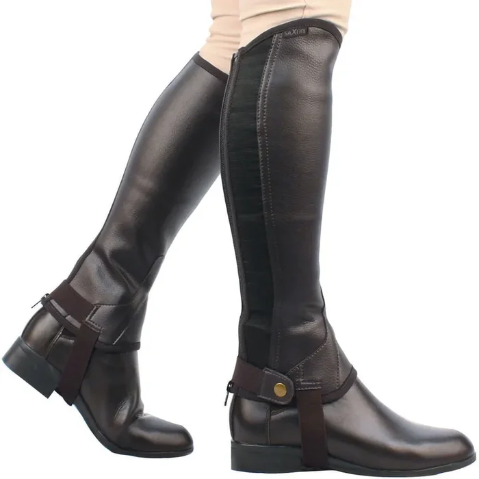 Saxon Easy-Care Women’s Half Chaps, Pair