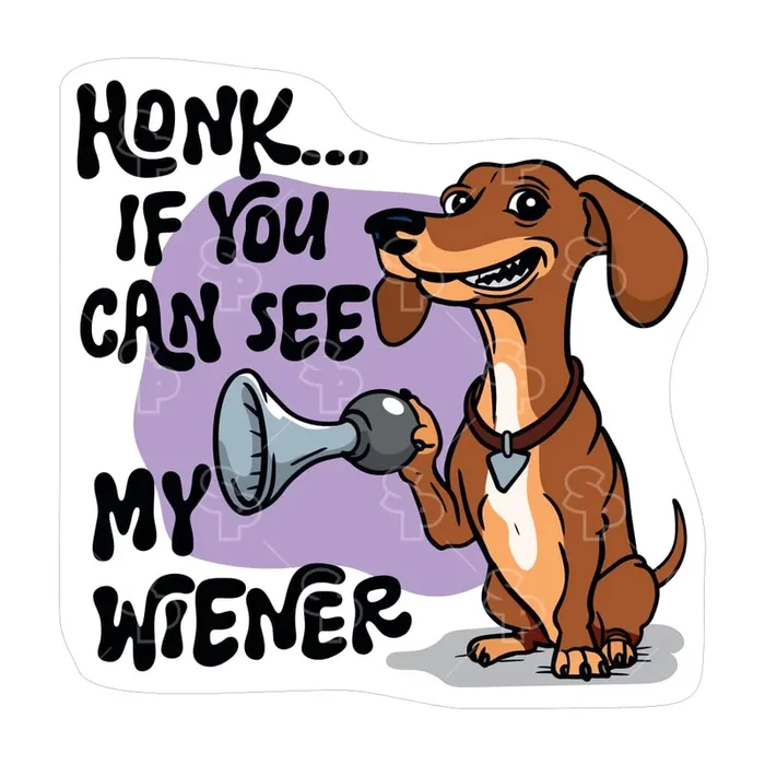 Sayings – Honk If You Can See – Sticker