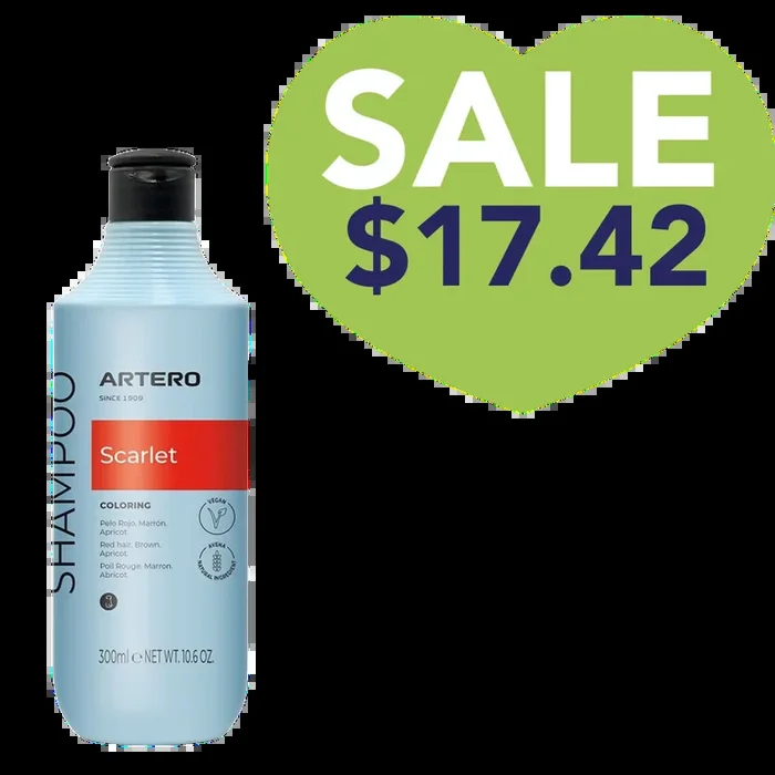 Scarlet Shampoo 10.6 oz by Artero