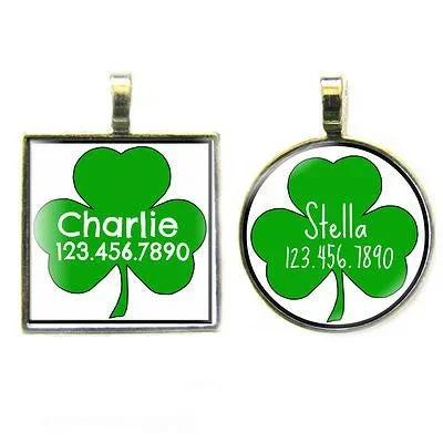 Shamrock Dog License Tag
