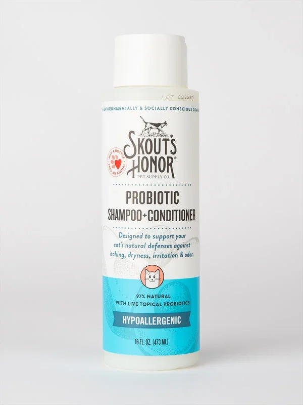 Skout’s Honor Cat Probiotic Shampoo + Conditioner Fragrance Free