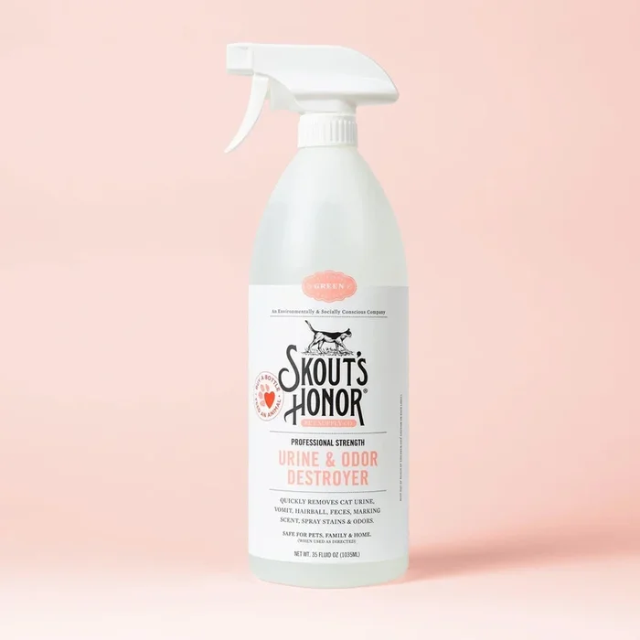 Skout’s Honor Cat Urine & Odor Destroyer 35-oz