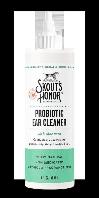 Skout’s Honor Dog Probiotic Ear Cleaner 4oz