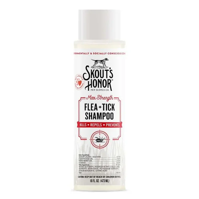 Skout’s Honor Flea & Tick Shampoo 16oz