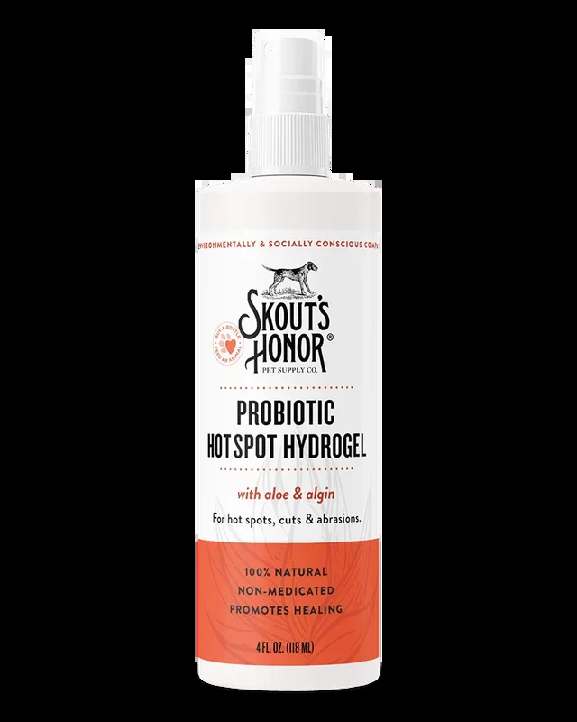 Skout’s Honor Probiotic Hot Spot Hydrogel Spray for Dogs & Cats 4oz