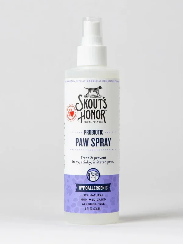Skout’s Honor Probiotic Paw Spray for Dogs