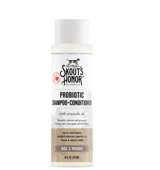 Skout’s Honor Probiotic Shampoo/Conditioner Dog of the Woods 16oz