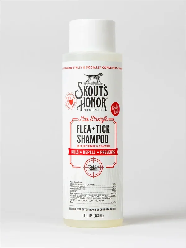 Skout’s Honor Skout’s Honor Flea and Tick Shampoo for Dogs
