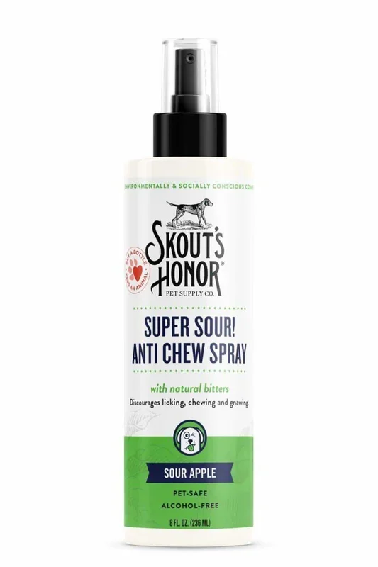 Skout’s Honor Super Sour Anti Chew Spray for Pets
