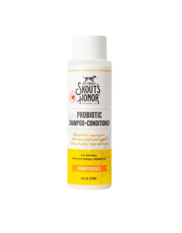SKOUTS HONOR Shampoo and Conditioner for Cats Honeysuckle 16OZ