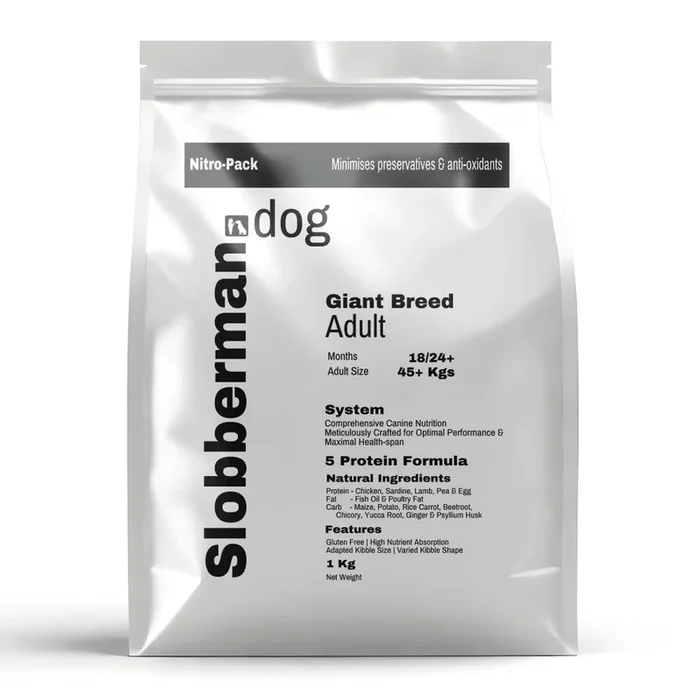 Slobberman dog Gluten Free High Protein Giant Breed Adult Dog Dry Food