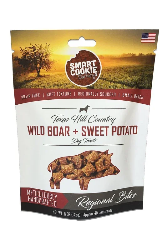 Smart Cookie Barkery Wild Boar and Sweet Potato Soft and Chewy Dog Treats