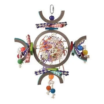 SMART.PLAY – Enrichment Parrot Toy – Space Station – Large