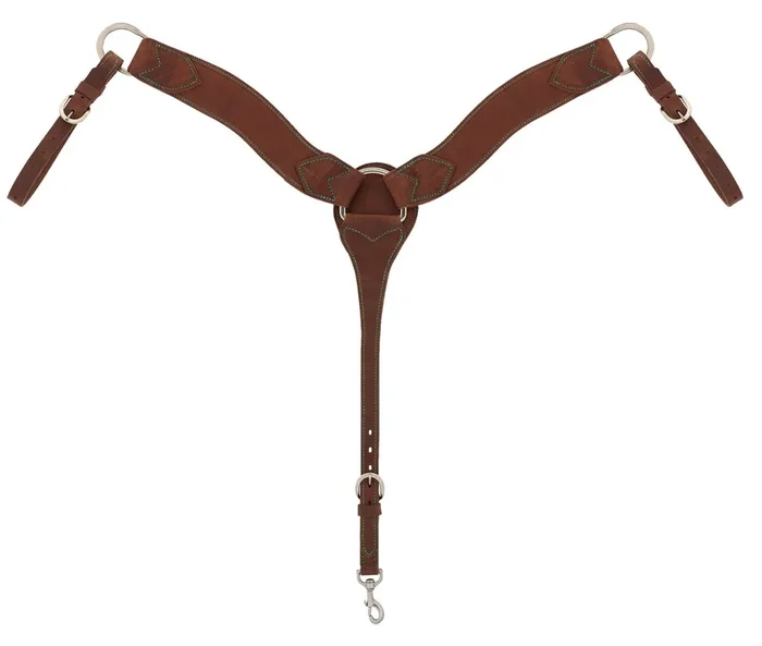 Smarty x Synergy Harness Leather Roper Breast Collar