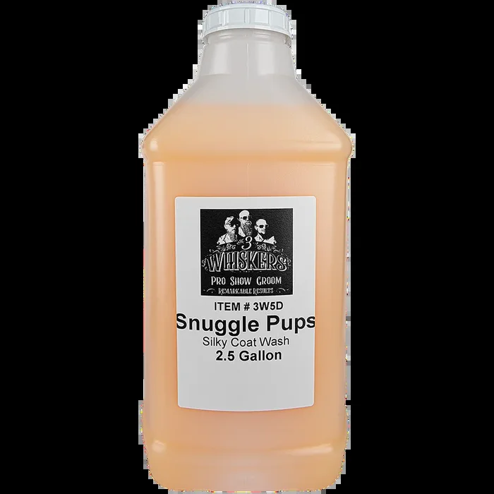 Snuggle Pups Silky Coat Wash 2.5 Gallon by 3 Whiskers