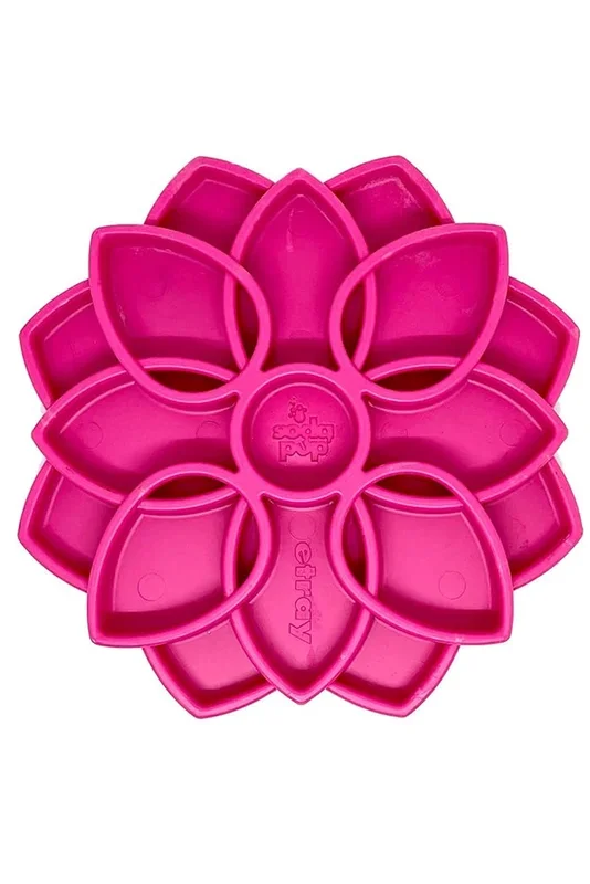 Sodapup Pink Mandala eTray Slow Feeder Tray