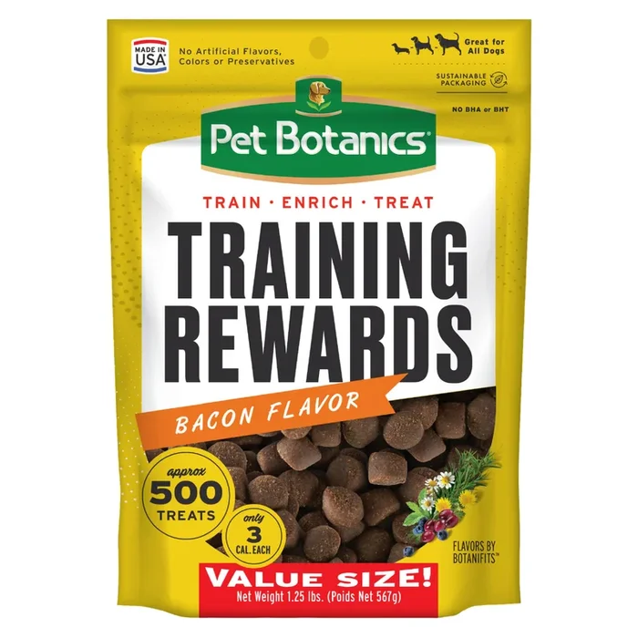 Soft & Chewy Dog Treat – TRAINING REWARDS – Bacon Flavor