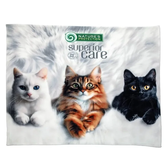 Soft Blanket, with Kittens
