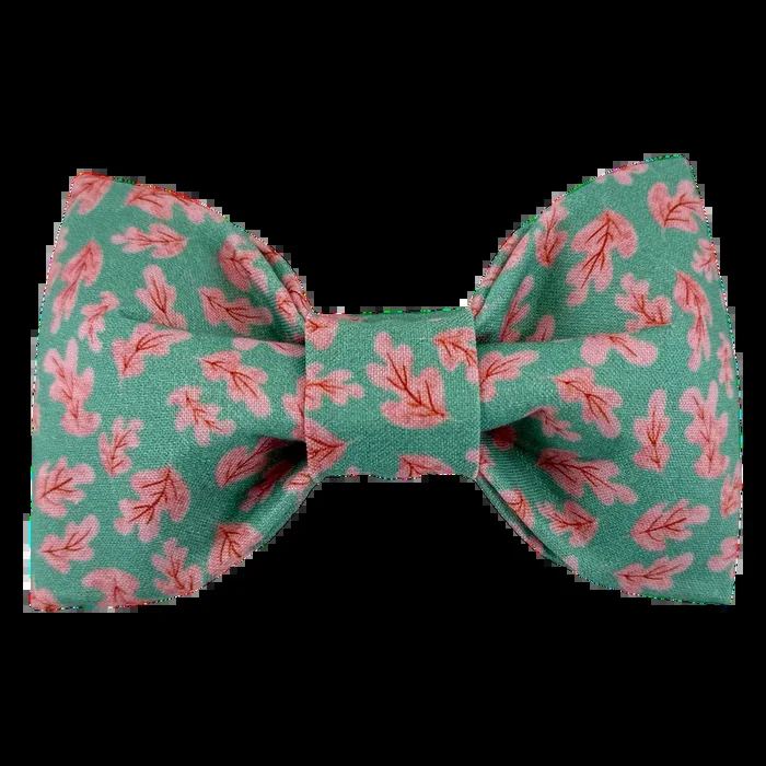 Soft Falling Leaves Dog Bow Tie – 1109