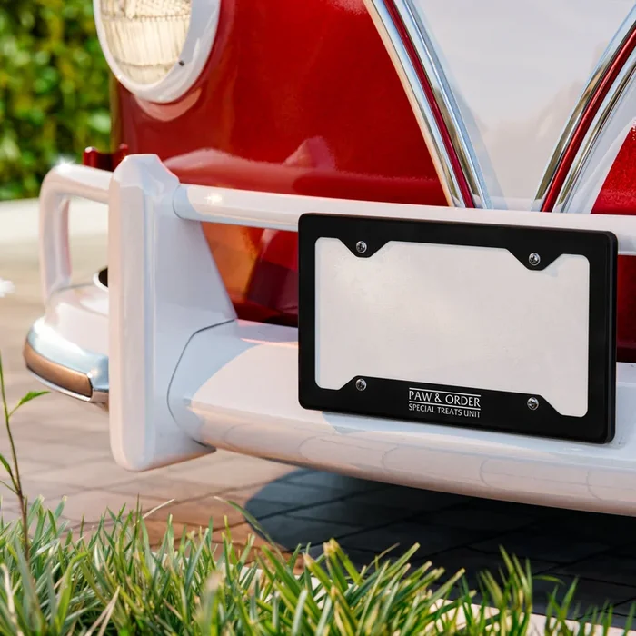 Special Treats Unit Metal License Plate Frame