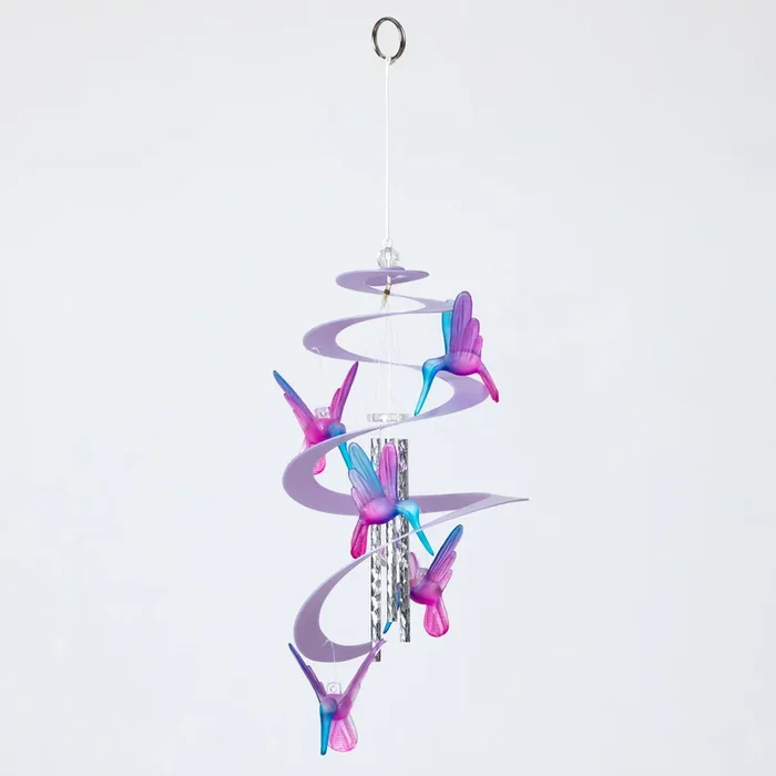 Spiral Hummingbird Chime