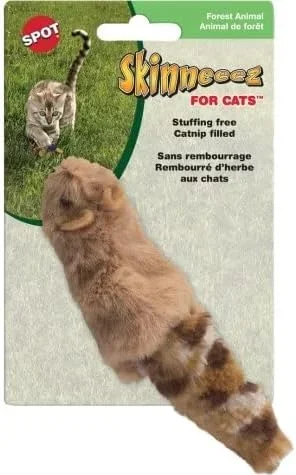 Spot Skinneez Forest Creatures, Cat Toy, Assorted