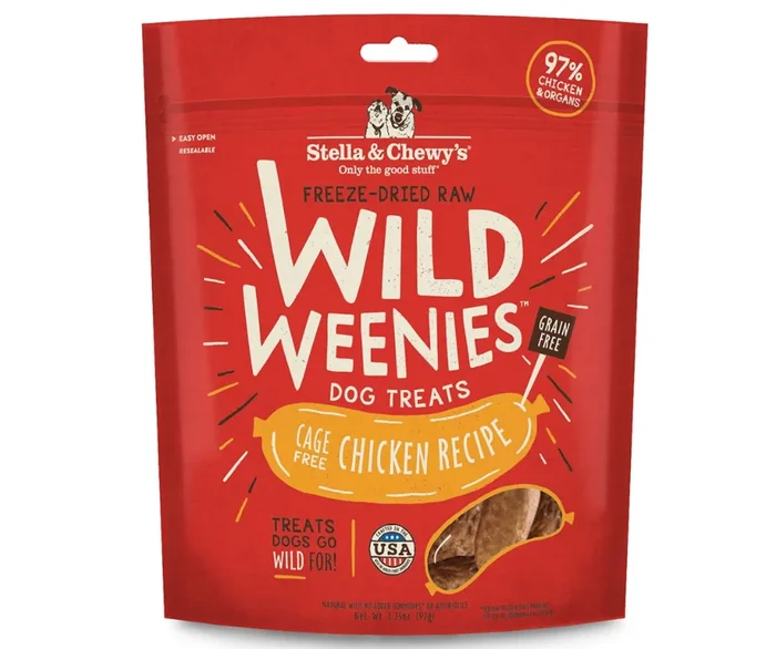 Stella & Chewy’s – Cage-Free Chicken Wild Weenies Dog Treats