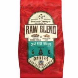 Stella & Chewy’s Cage-Free Raw Blend Kibble Grain Free Dog Food