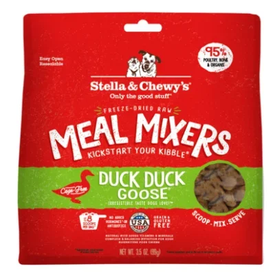Stella & Chewy’s Dog Food FD Meal Mixers Duck Duck Goose 3.5 oz