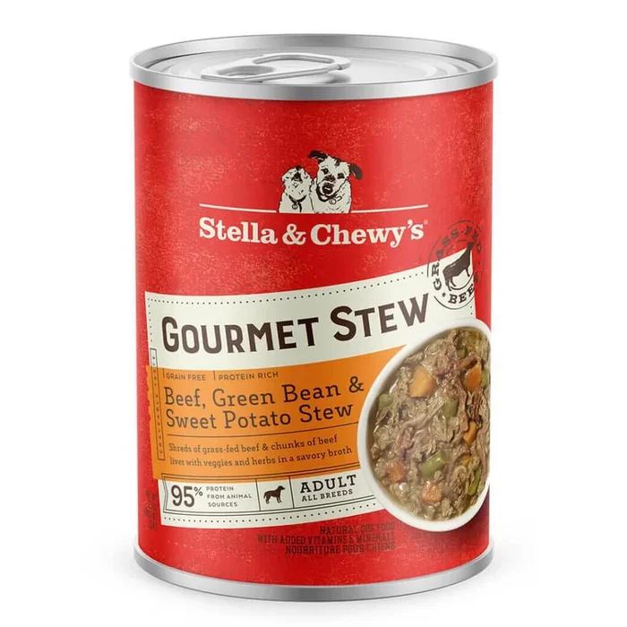 Stella & Chewy’s Dog Gourmet Stew Beef, Green Bean, & Sweet Potato 12.5oz