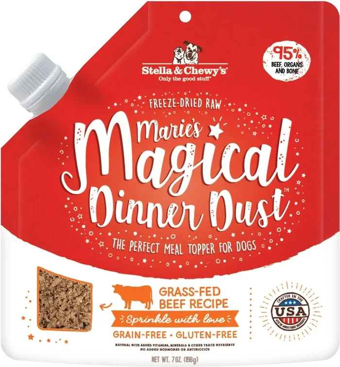 Stella & Chewy’s Dog Marie’s Magical Dinner Dust Freeze Dried Food Topper