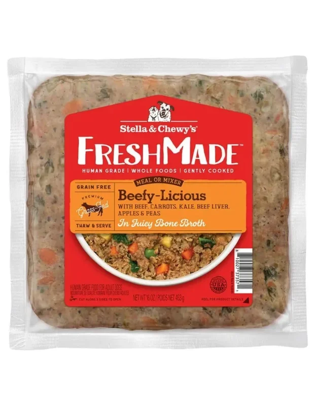 STELLA & CHEWY’S Freshmade Dog Food Beefylicious 16OZ