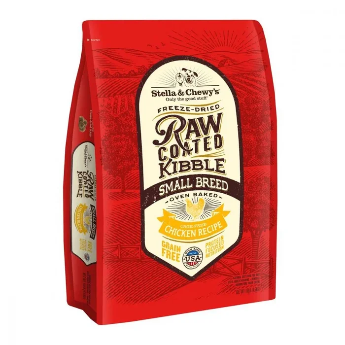 Stella & Chewy’s Raw Coated Kibble Cage Free Chicken Recipe Small Breed Dry Dog Food