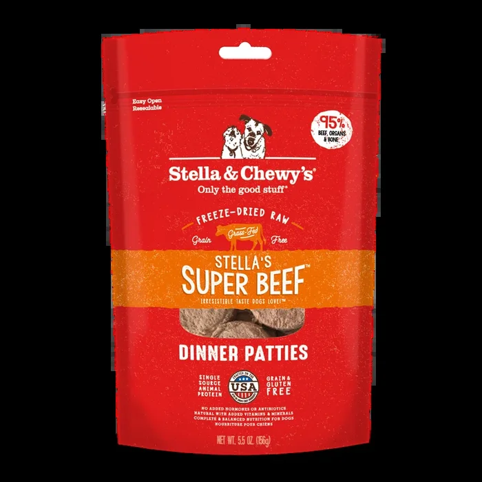 Stella & Chewy’s Raw Dinners Freeze-Dried Dog Food