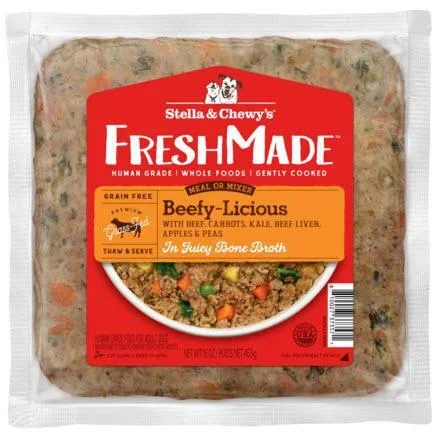 Stella & Chewys Dog Frozen Freshmade Beefylicious 16oz