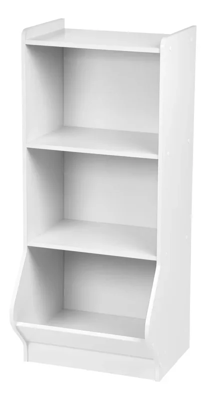 Storage and Organizer Shelf with Footboard – 3 Tier