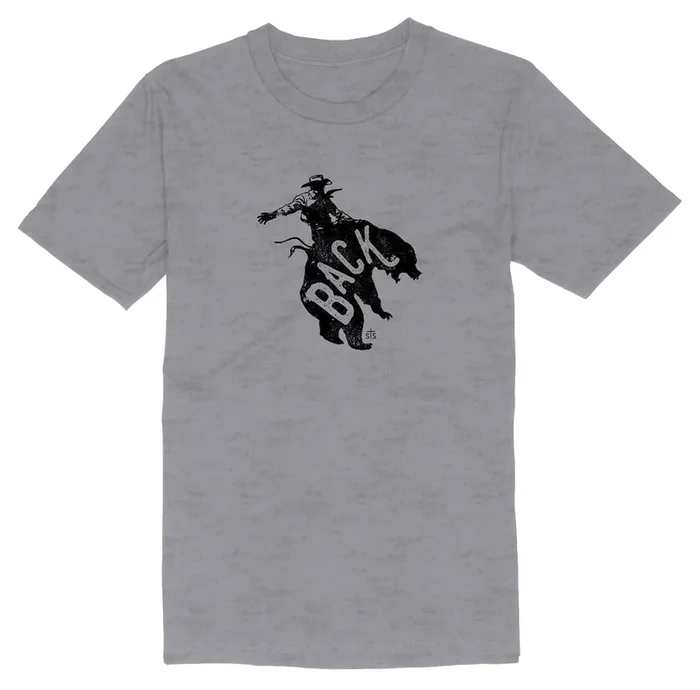 STS Ranchwear Bareback Tee, Gray
