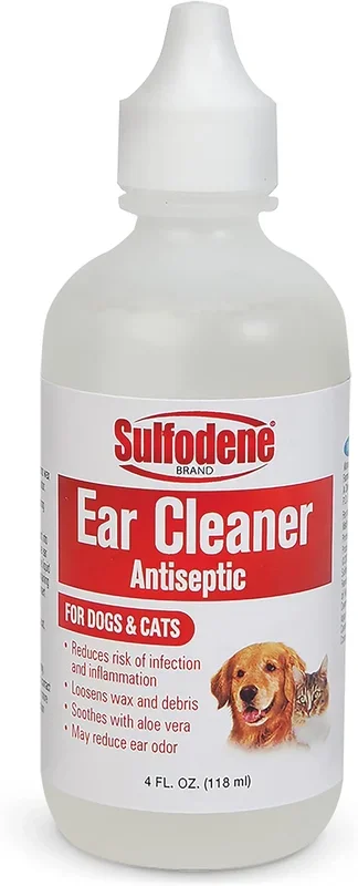 Sulfodene Ear Cleaner Antiseptic for Dogs and Cats