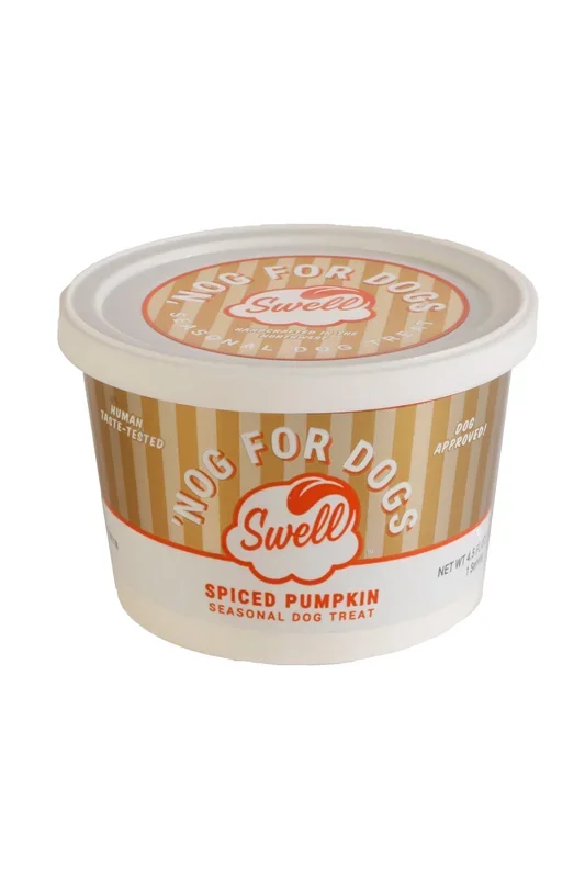 Swell Gelato Spiced Pumpkin Nog Frozen Dog Treat