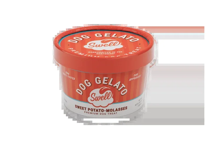 Swell Sweet Potato Molasses Gelato Dog Treat