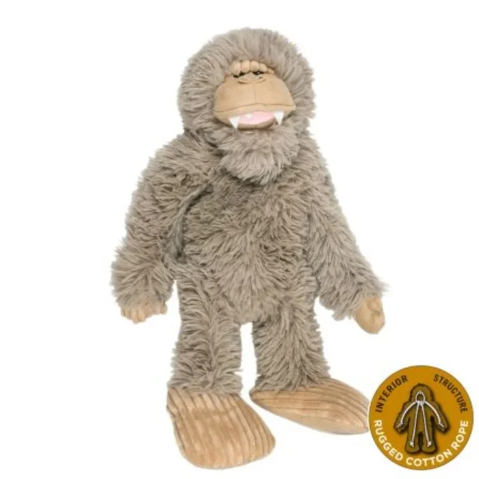 Tall Tails – Big Foot Stuffless With Knotted Rope Dog Toy