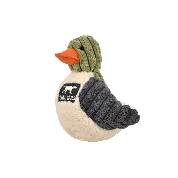 Tall Tails – Tall Tails Plush Duckling Squeaker Toy – 5″