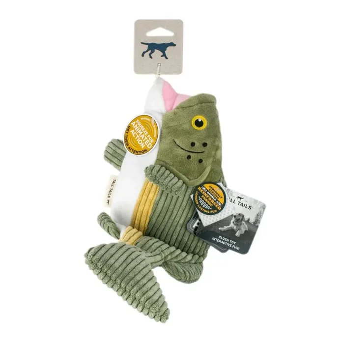Tall Tails Dog Toy-Big Fish : 14″