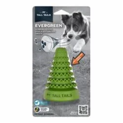 Tall Tails Natural Rubber Evergreen Tree 5″