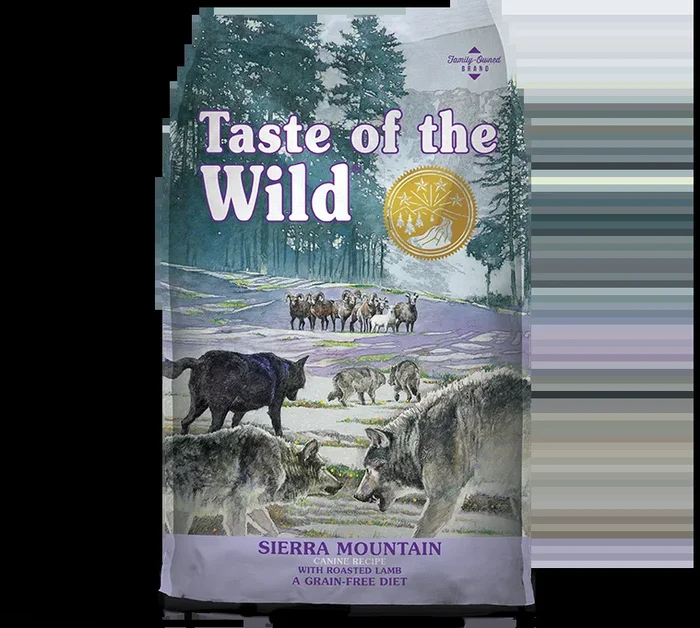Taste Of The Wild Sierra Mountain Canine Recipe with Roasted Lamb 28 lb