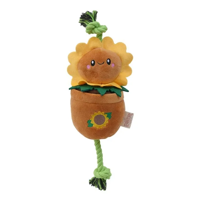 Territory Dog Treat Tug Sunflower 16in